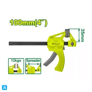 گیره دستی اتومات 100 میلی متر دایلو مدل DTCP4374